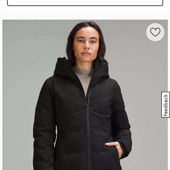 lululemon Stretchseal Sleet street jacket - Picture 1 of 11